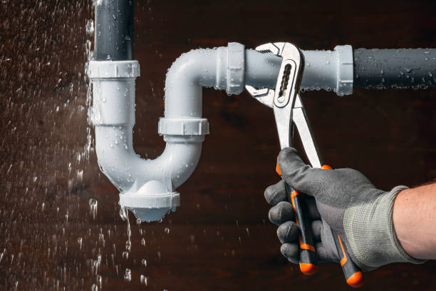 Professional Plumbing technician working in Brightwaters, NY